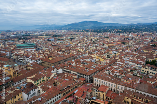 View from the height of the city of Florence