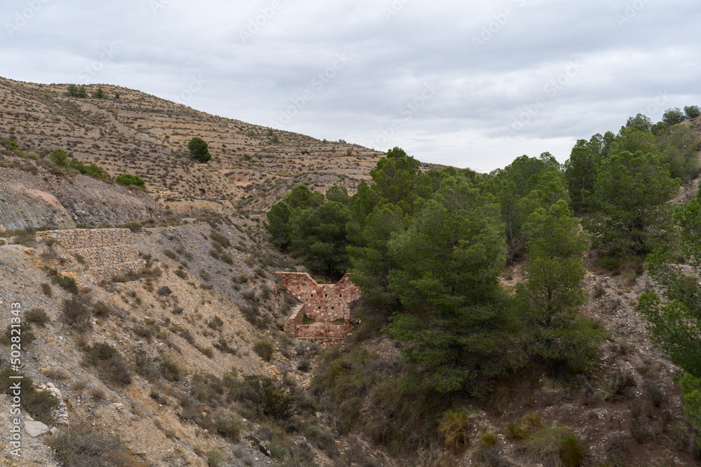 mountainous landscape in the province of Almeria mountainous landscape in the province of Almeria