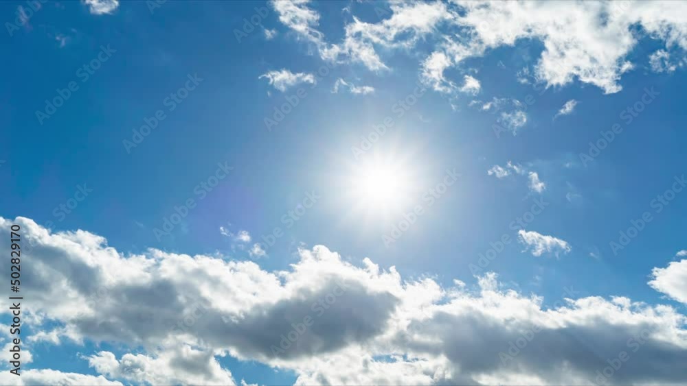 青空・雲・タイムラプス 青空・雲・タイムラプス