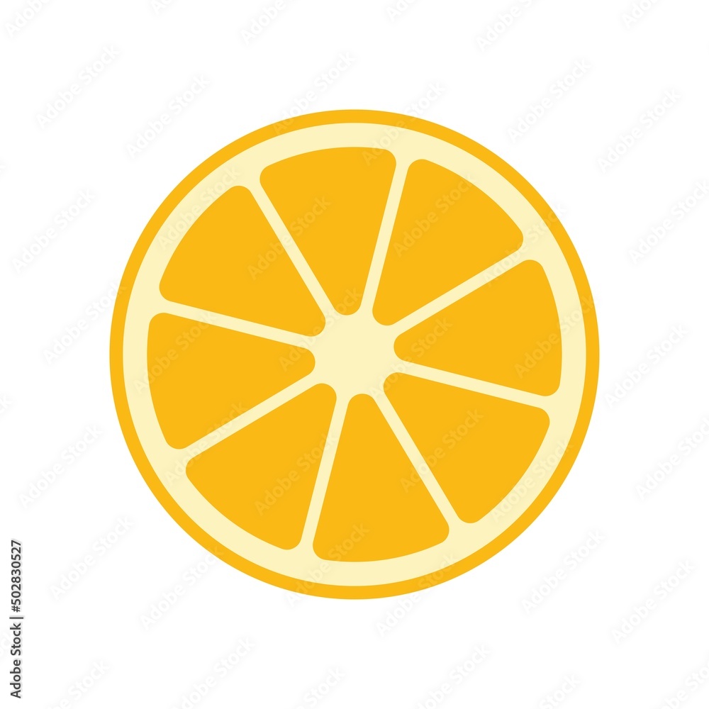 Obraz premium orange vector icon color illustration