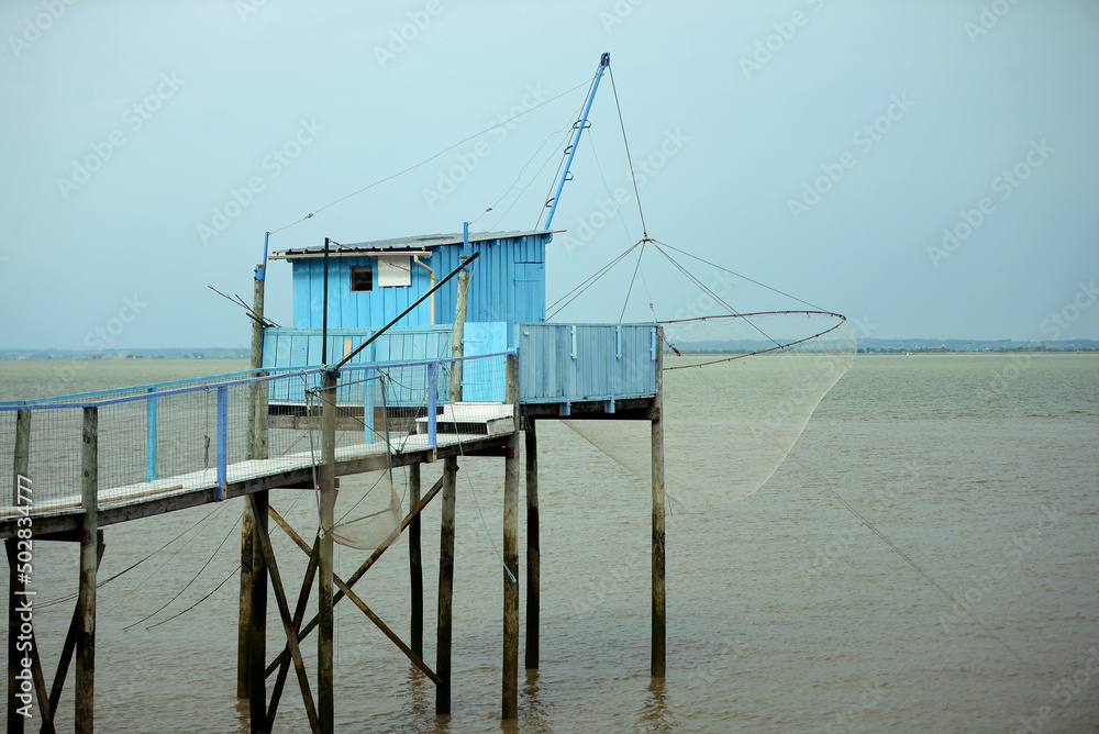 Fototapeta premium Carrelet pêcherie