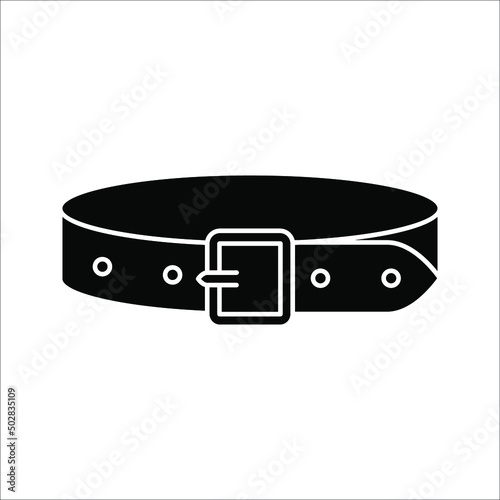 buckle icon. backpack buckle vector. metal belt buckle vector icons on white background
