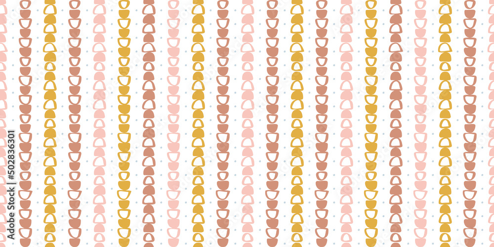 Vector seamless surface pattern design Childish background