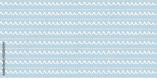 Vector seamless surface pattern design Childish background