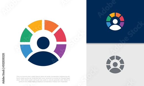 Global Community Logo Icon Elements Template. Community human Logo template vector. Community health care. Abstract Community logo