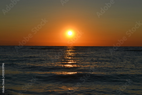 sea, sunrise, nature, summer, water © Яна Жогленко