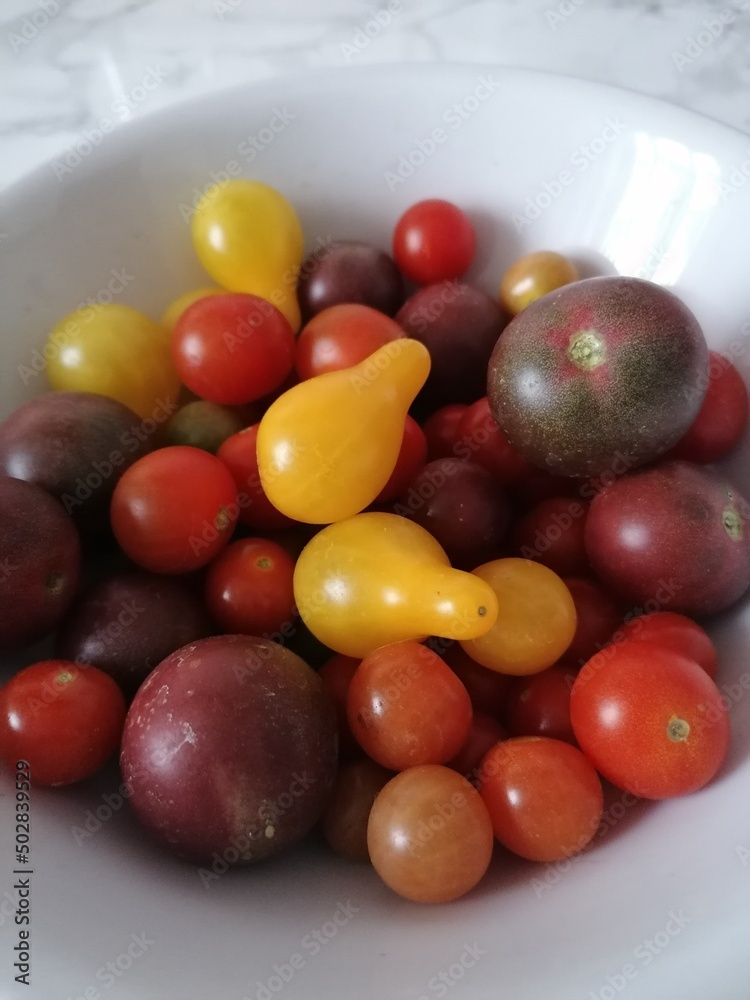 Colorful tomatoes Colorful tomatoes