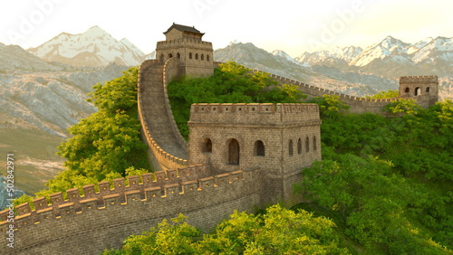 Obraz na plátne 万里の長城