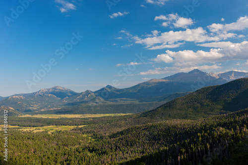 Superb landscape in Rocky Mountain National Park