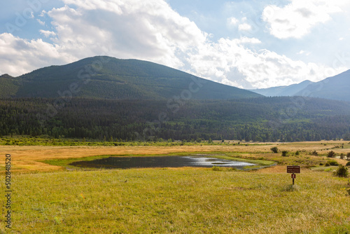 Superb landscape in Rocky Mountain National Park