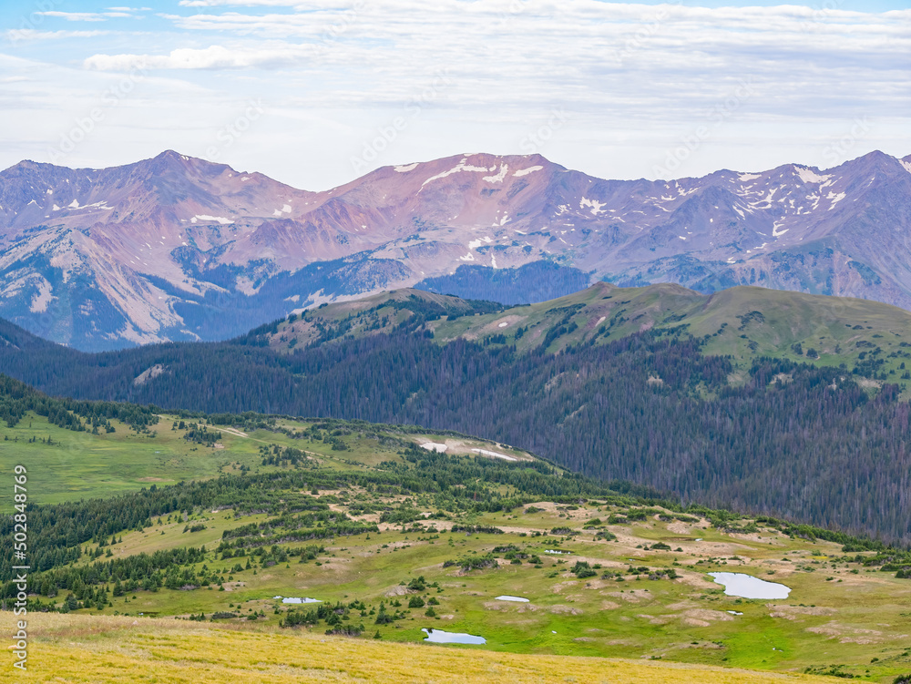 Obraz premium Superb landscape in Rocky Mountain National Park