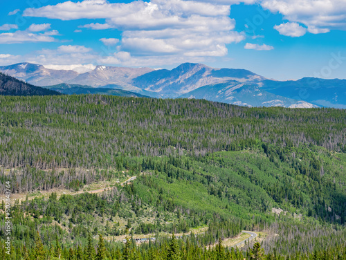 Superb landscape in Rocky Mountain National Park