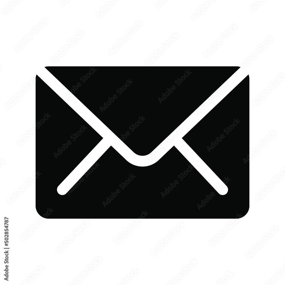 Email envelope icon color editable Email envelope icon color editable