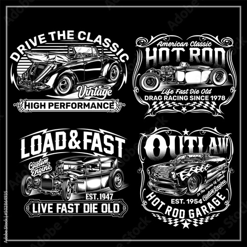 Eye Catching Black And White Automotive Collection #7