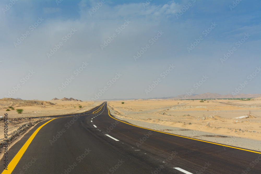 Roads in Saudi arabia