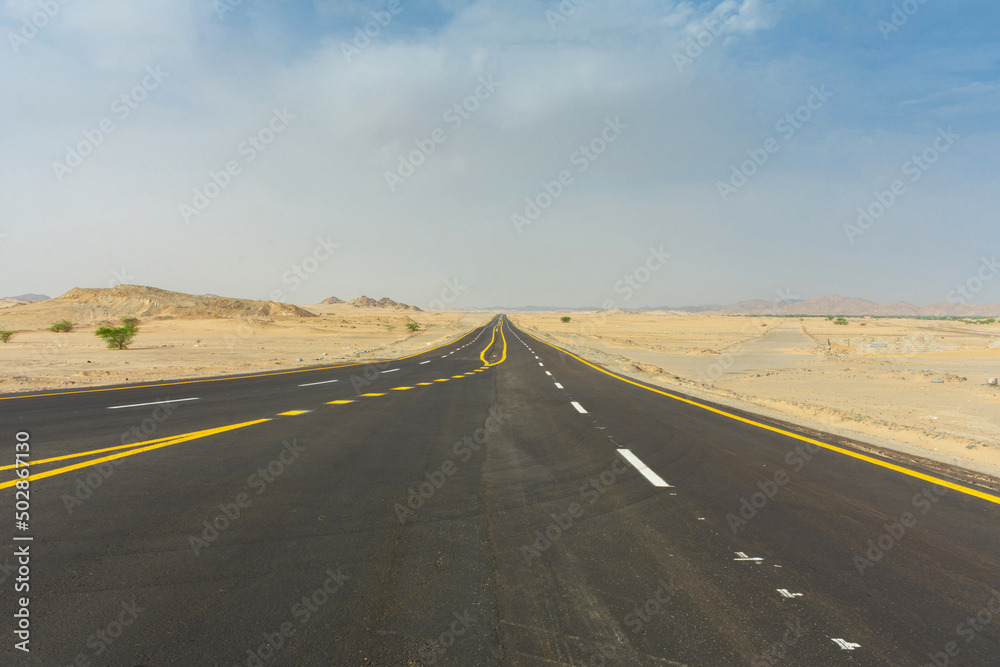 Roads in Saudi arabia