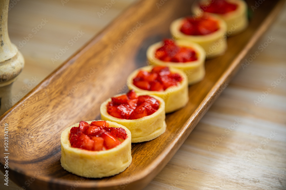 dessert on a board dessert on a board