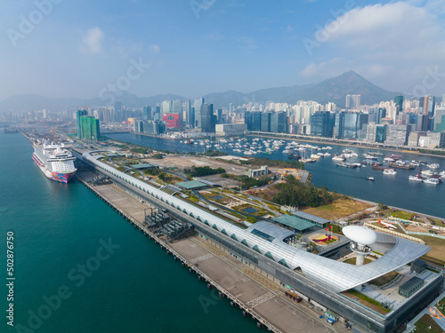 Hong Kong cruise terminal building photo