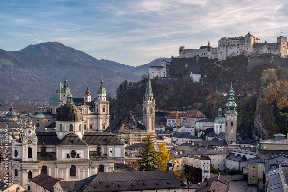 Blick auf Salzburg
