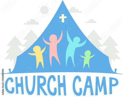 Church Camp People Letterin...