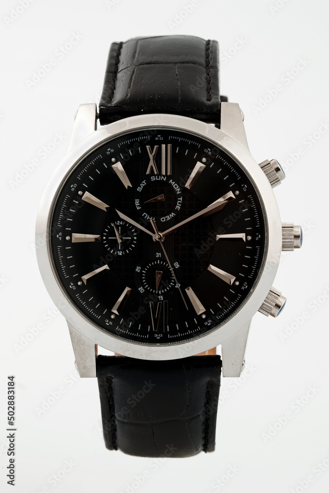 Wristwatch isolated on white background. Wristwatch isolated on white background.