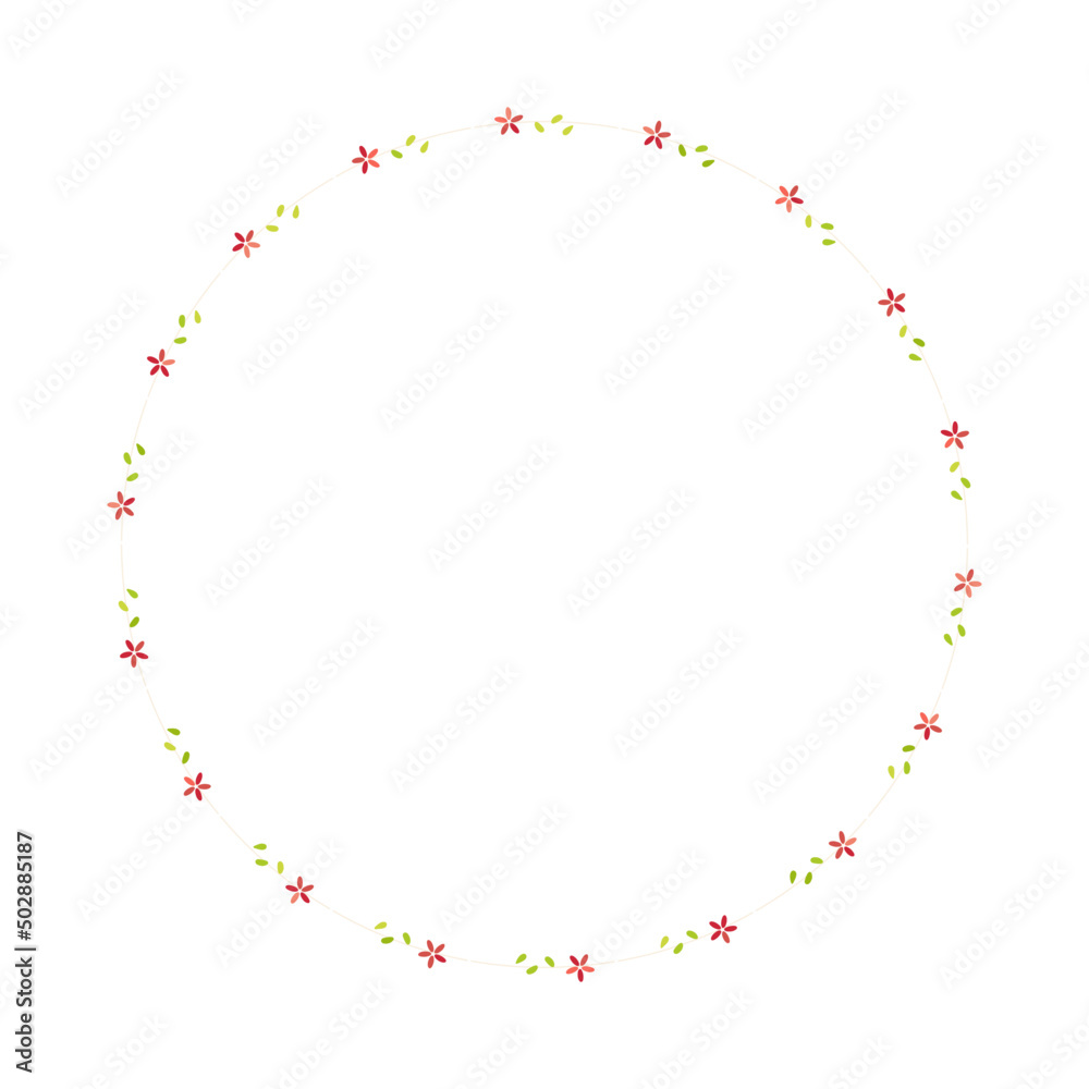 blue lines circle frame vector background