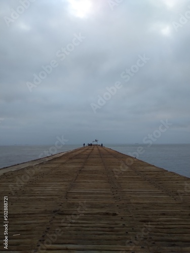 pier on the sea