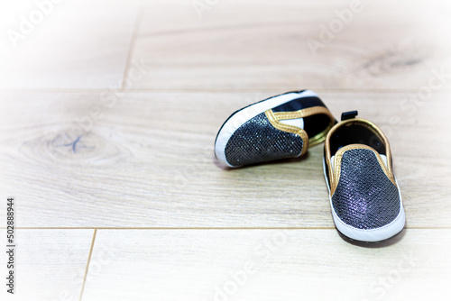 Shoes for baby, pregnancy sign, gift