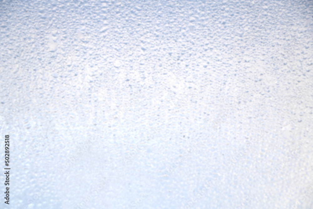 Obraz premium water dew drop on mirror of car, blur style for background