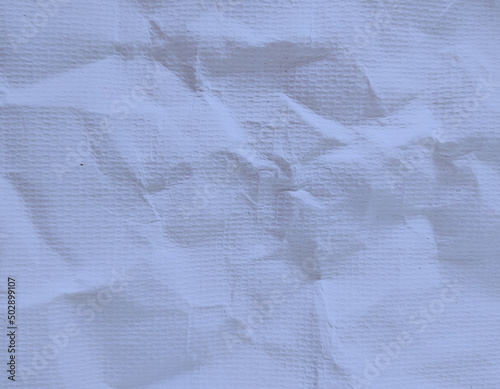 Crumpled blue paper texture backgrounds, watercolor paper.