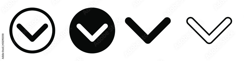 Yes icon vector set. Ok illustration sign collection. approve symbol. check logo. Yes icon vector set. Ok illustration sign collection. approve symbol. check logo.