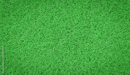 Green grass background, top view background of garden bright grass concept used for making green backdrop, lawn for football field, golf course lawn green striped texture background. 3d rendering.