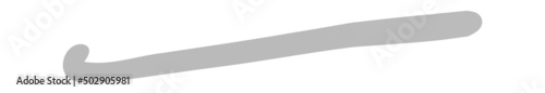 knitting needles isolaited. Simple knitting. Vector illustration