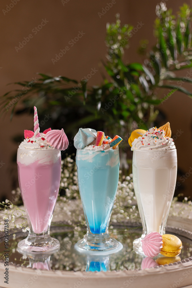 cocktail with strawberry