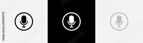 Foto Microphone icon