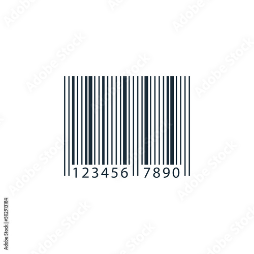 Barcode Sign Icon Design Template Elements