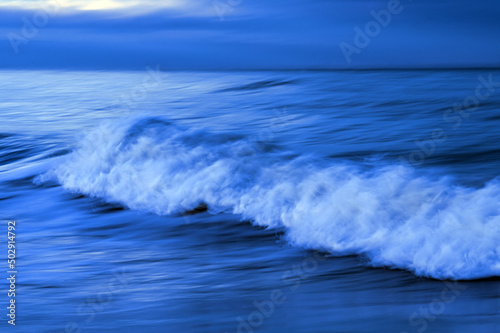 waves on the sea,sea, ocean, water,landscape, horizon,clouds, foam,motion,blue