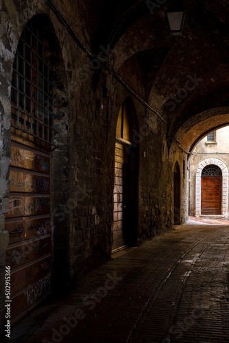 Medieval Alley in Perugia