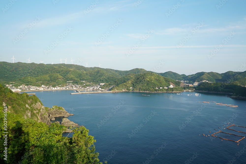 Obraz premium 海の街 