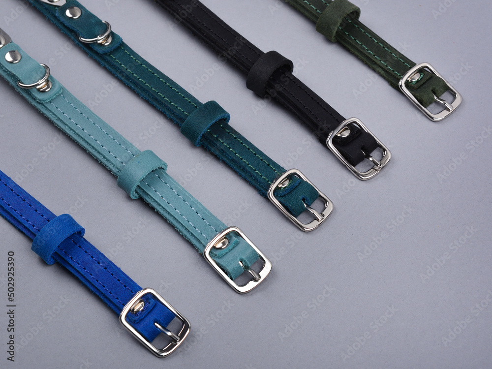 leather collar for dog or cat