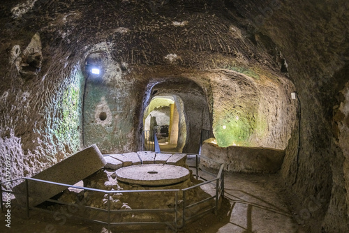 Orvieto, Italy in the Underground photo