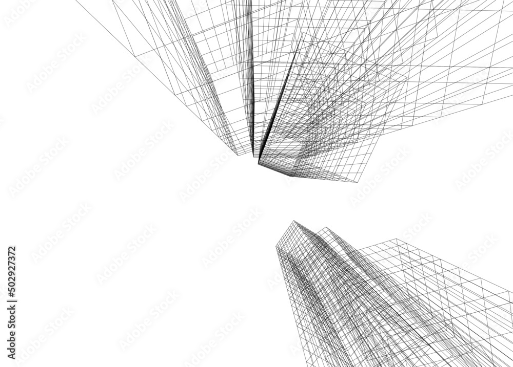 abstract architectural sketch abstract architectural sketch