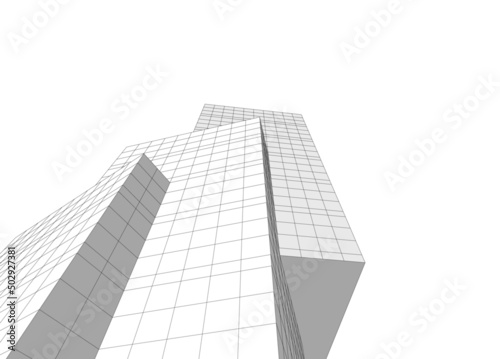 abstract architectural sketch