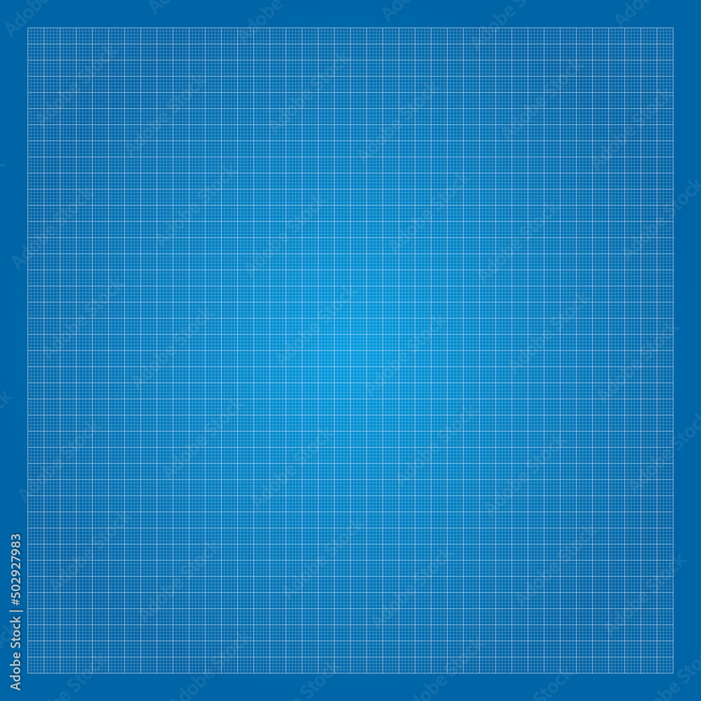 vector-illustration-blue-plotting-graph-paper-grid-background-grid