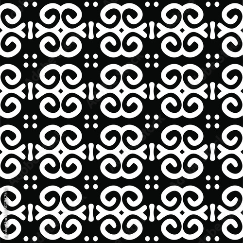  seamless pattern.Simple stylish abstract geometric background. Monochrome image. Black and white color. Design for decor, prints, textile.Design element for prints. 