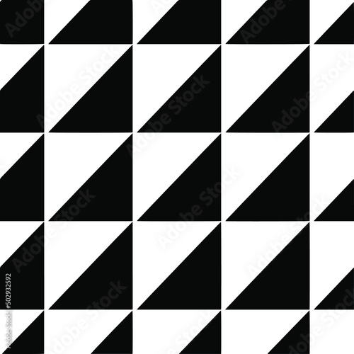  seamless pattern.Simple stylish abstract geometric background. Monochrome image. Black and white color. Design for decor, prints, textile.Design element for prints. 