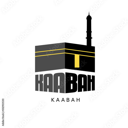 Kabaah mosque vector illustrtion design.