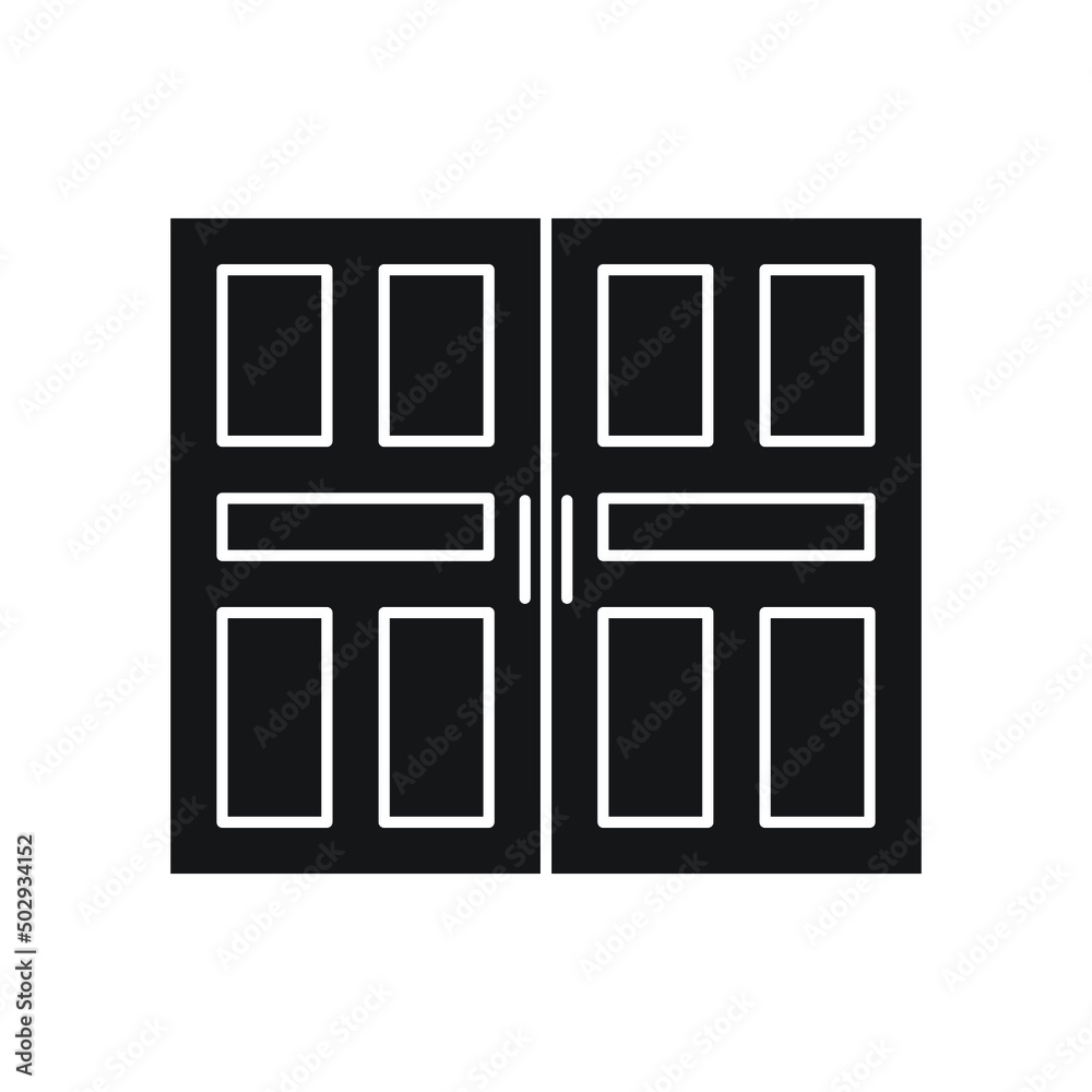 door vector for website symbol icon presentation