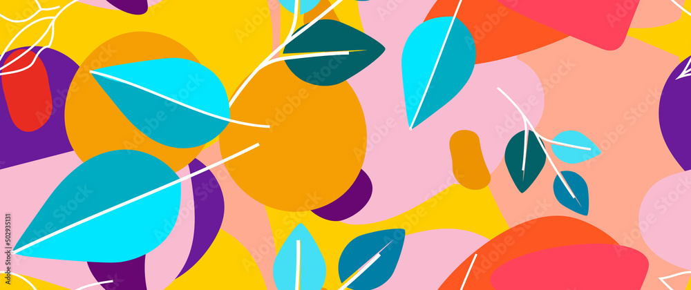 Bold Pattern Tropical Leaf Jungle Modern Motif Bold Pattern Tropical Leaf Jungle Modern Motif