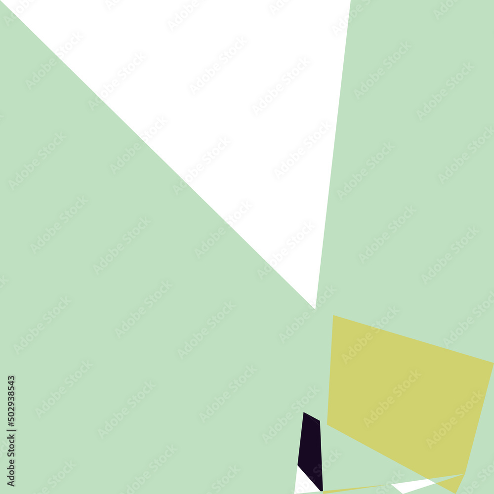 Fototapeta premium Geometric abstraction generative art background art illustration